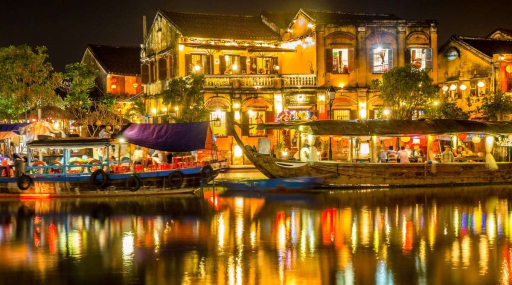 Hoi An nacht avond