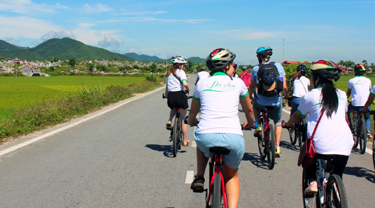 Hue fietsen platteland