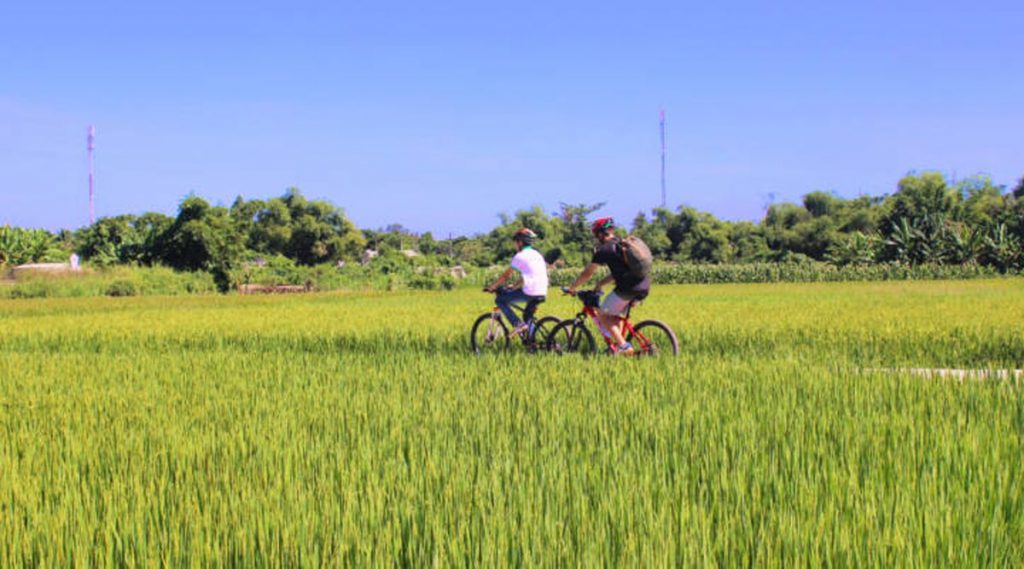 Hue fietsen platteland