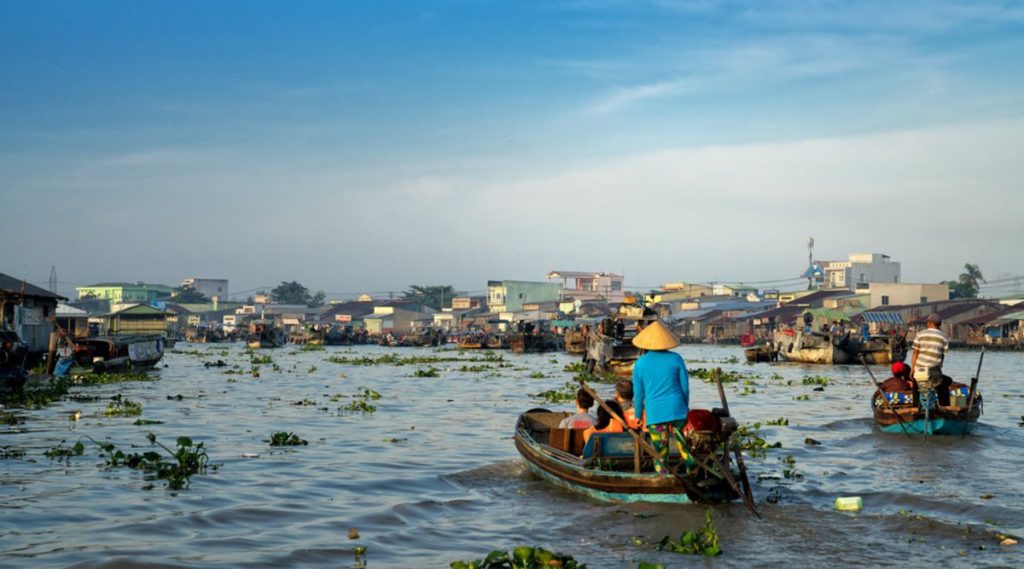 Boottocht in Can Tho