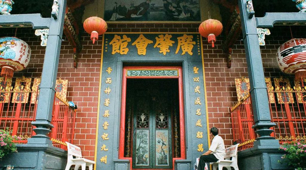 Chua Ong-pagode in de Mekong Delta