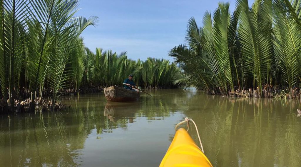 kajakken in Hoi An