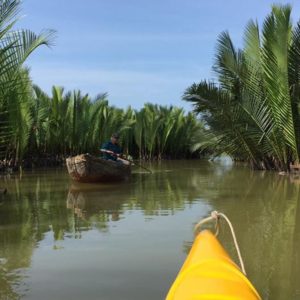 kajakken in Hoi An