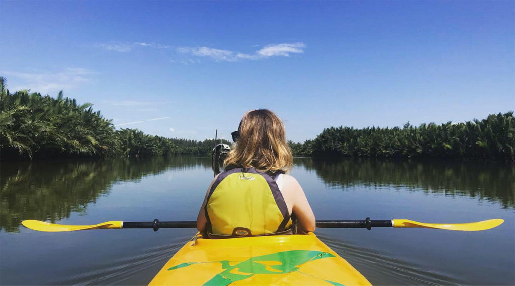 kajakken in Hoi An