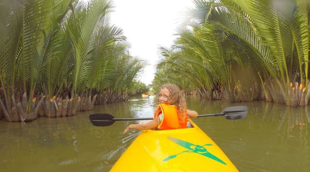 kajakken in Hoi An