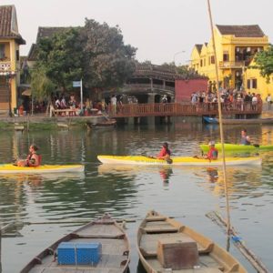 kajakken in Hoi An