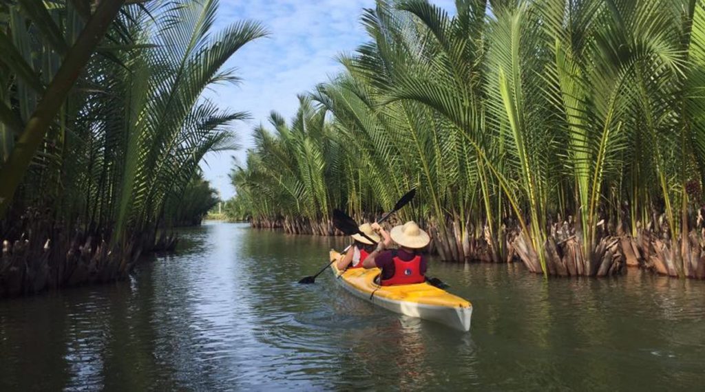 kajakken in Hoi An