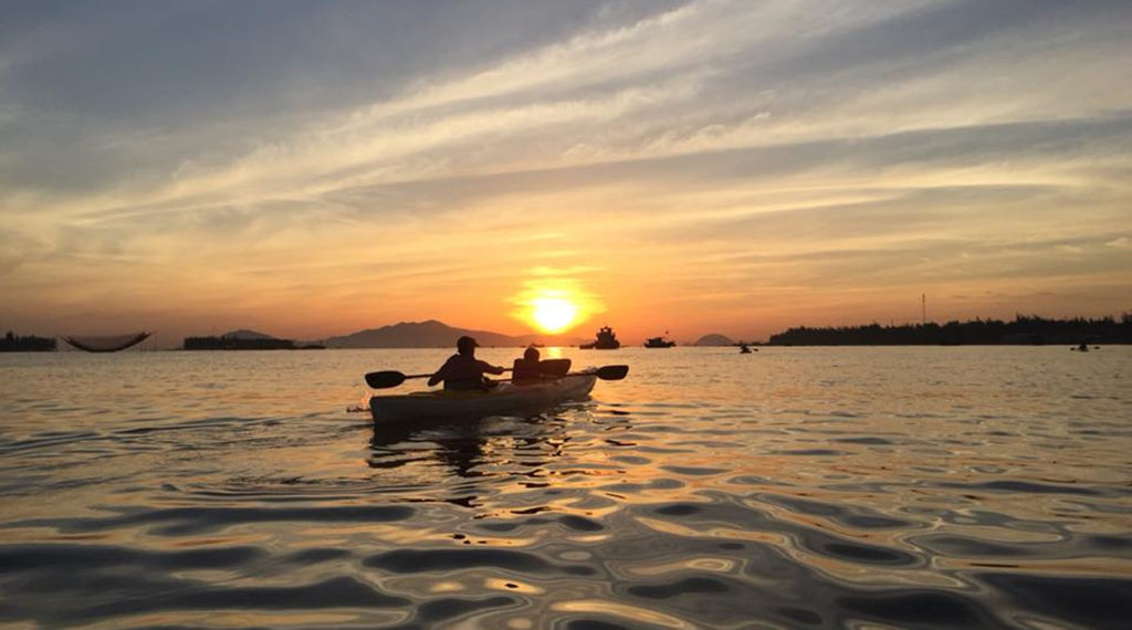 kajakken in Hoi An