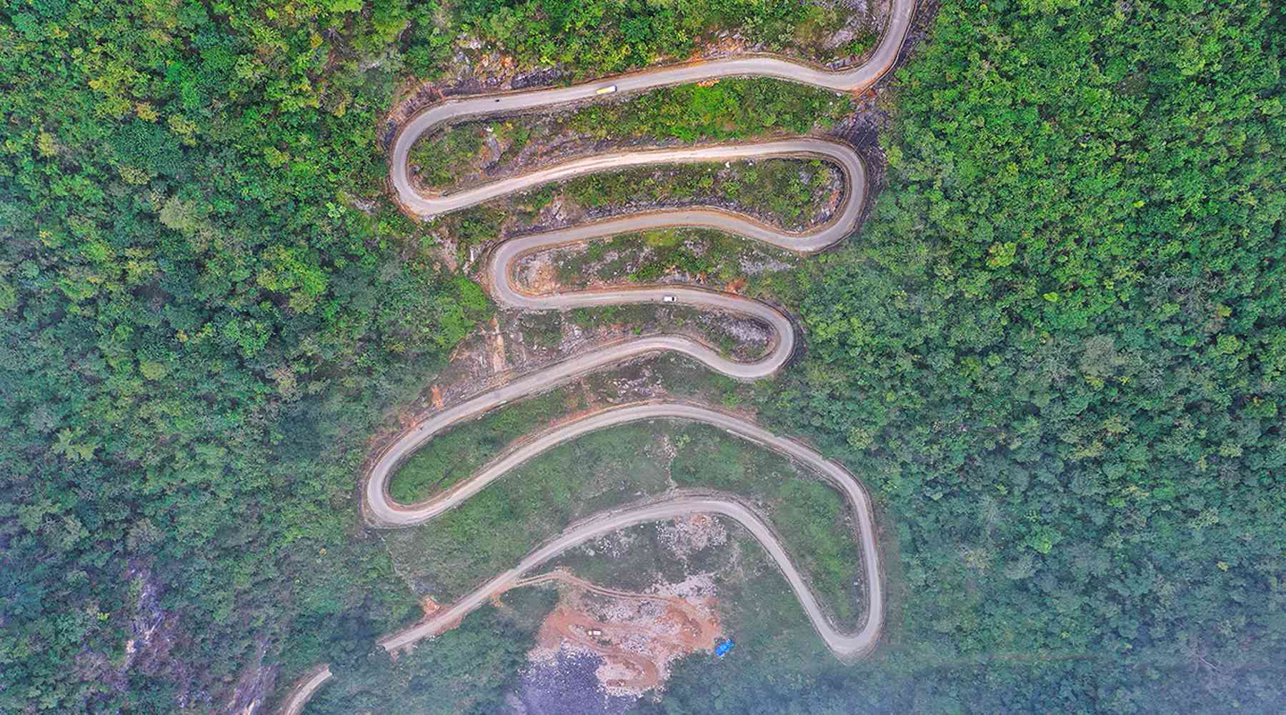 Me Pja Pass in Cao Bang