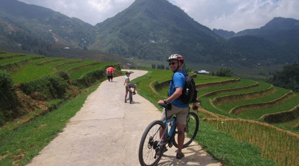 fietsen in Sapa