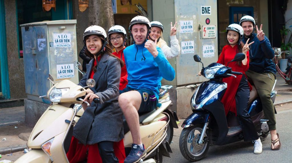 Motor tour Hanoi