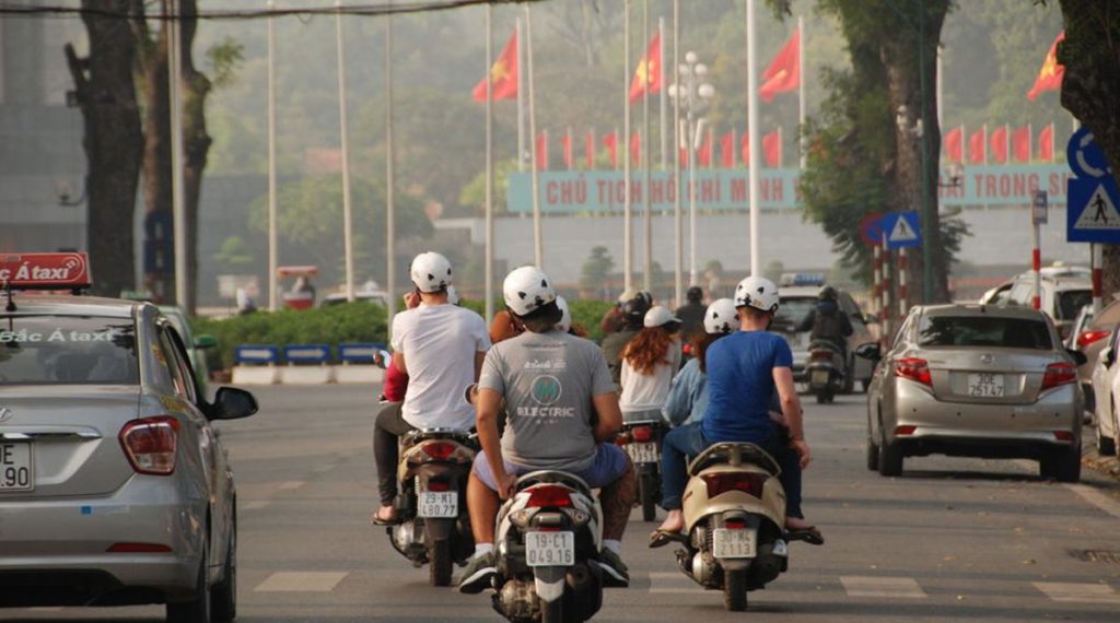 Motor tour Hanoi