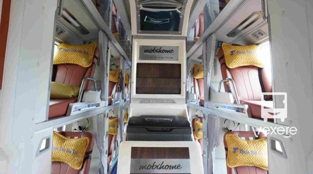 vip slaapbus in Vietnam