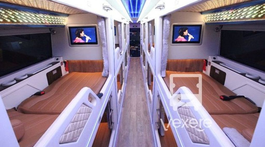 vip slaapbus in Vietnam