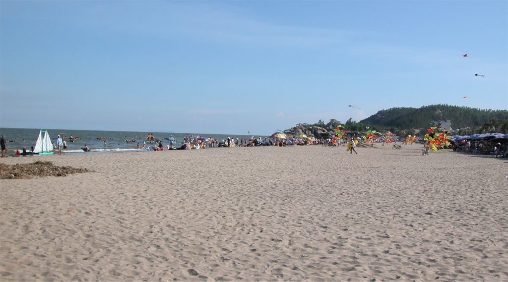 Sam Son strand noord Vietnam