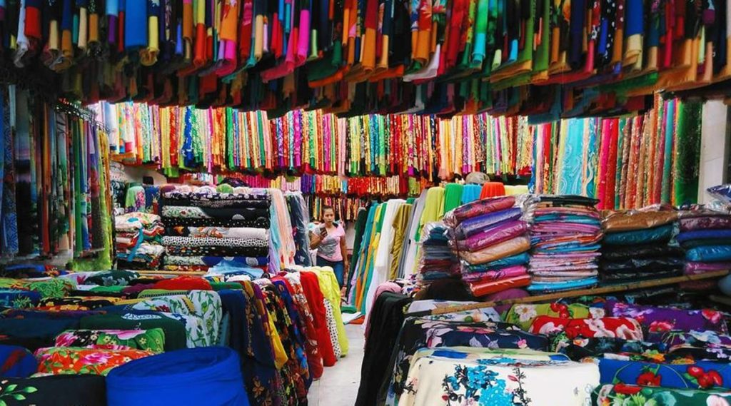 Soai Kinh Lam Stoffenmarkt