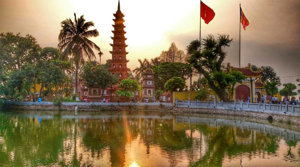 Tran Quoc pagoda in Hanoi