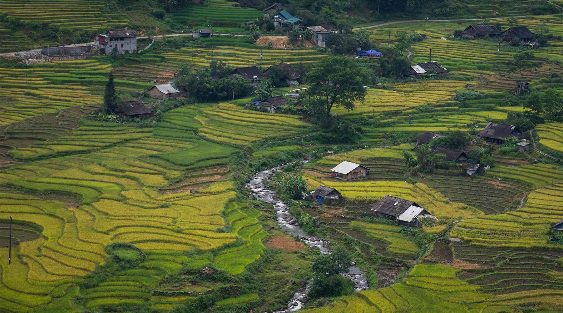 Ta Van dorp nabij Sapa