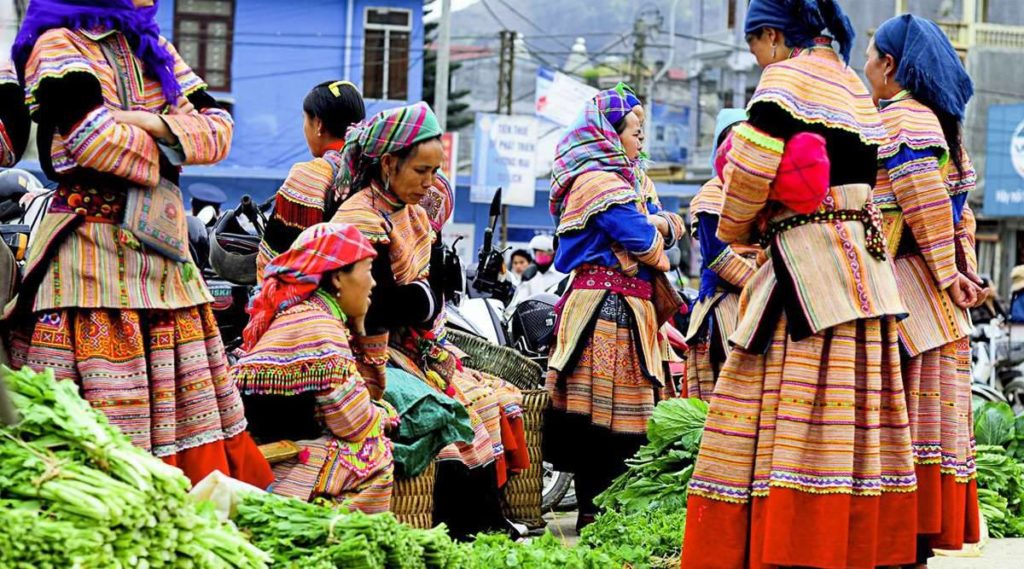 Yen Minh-markt