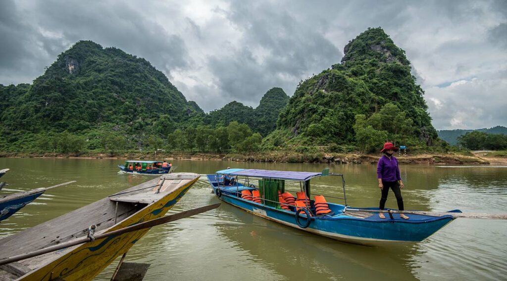 Phong Nha grot boottocht