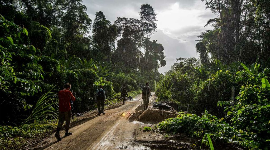Pu Mat Nationaal Park trekking