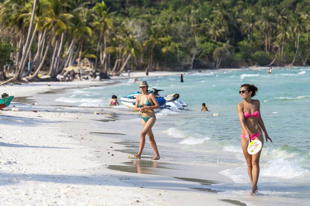 strandvakantie op het eiland Phu Quoc in Vietnam