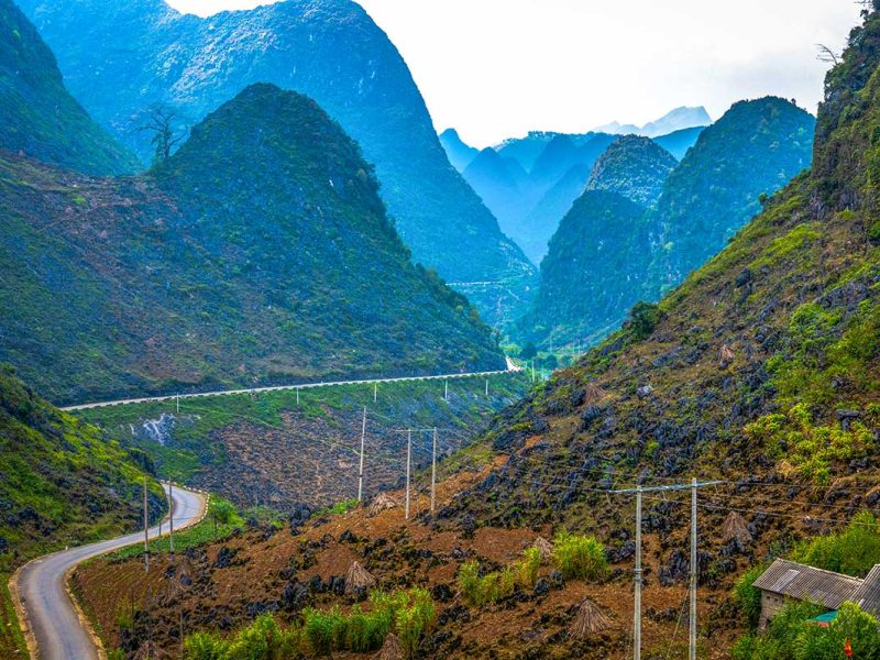 Ha gIang Loop route